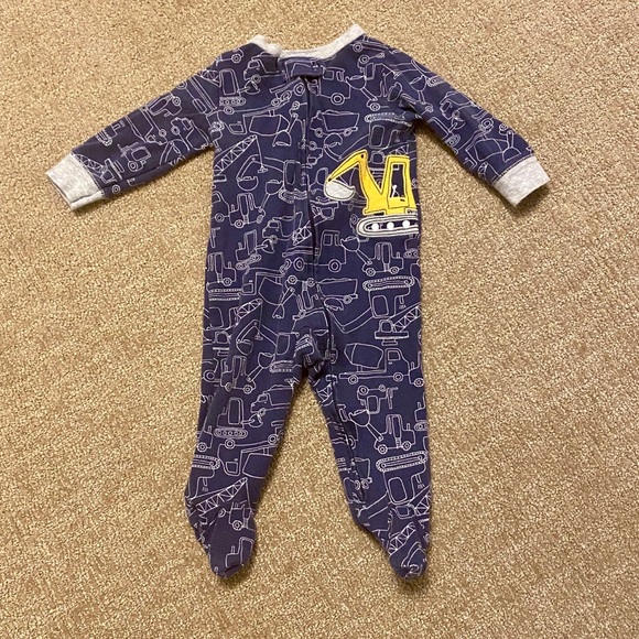 Carter's Other - Carter’s Construction Zip-Up Cotton Sleep & Play